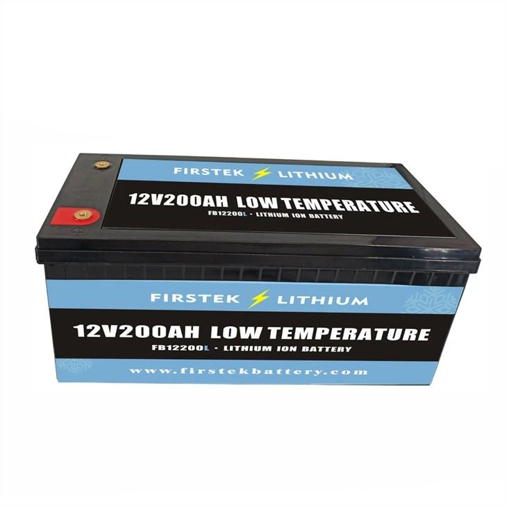 নিম্ন তাপমাত্রা 12V 200AH LiFePO4 ব্যাটারি