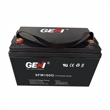 GEL 12V 100AH ​​সিল করা লিড অ্যাসিড ব্যাটারি