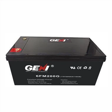 GEL 12V 200AH সিল করা লিড অ্যাসিড ব্যাটারি