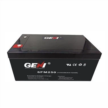 স্ট্যান্ডবাই 12V 250AH সিলড লিড অ্যাসিড ব্যাটারি